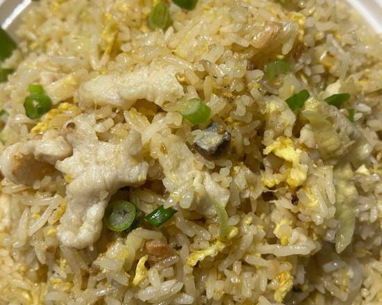 Salted Fish and Chicken Fried Rice 咸鱼鸡粒炒饭